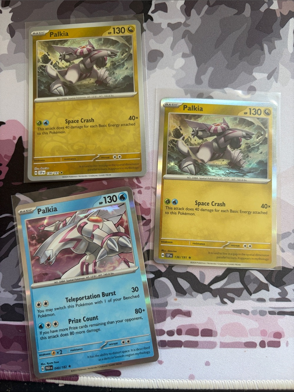 Palkia Pokémon Holo Reverse Holo Card Lot 🌊 | 3 Cards ✨5/$25✨